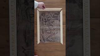HOW to make a Picture Frame ️  #diyprojects #diyhomedecor #pictureframes