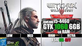 The Witcher 3 Next Gen Upgrade on ASUS ROG GTX 1060 6GB | i5-4460 | 16GB RAM | 1080p