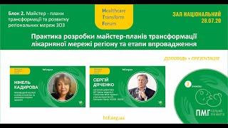 Практика розробки майстер-планів трансформації лікарняної мережі регіону та етапи впровадження