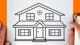 HOW TO DRAW A HOUSE