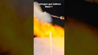 Hydrogen gas blast #experiment #viralshort #chemistry #funwithchemistry #neet #sciencefacts