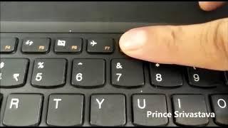 How turn on WiFi of Lenovo Laptop