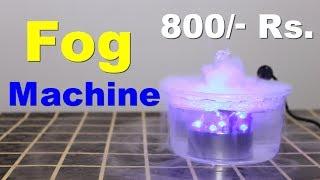 Portable Cooling Mist Maker Fogger Machine with LED Lights and Water Fountain at the Price 800 