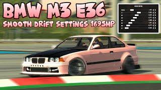 SMOOTH DRIFT SETTINGS FOR BMW M3 E36 1695HP in Car Parking Multiplayer #carparkingmultiplayer