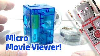 2005 MICRO MOVIE VIEWER With Superman Cartoon! Working Miniature by Fascinations