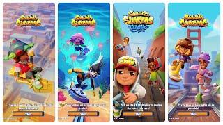 Subway Surfers Marrakesh vs Underwater vs Classic vs San Francisco 2024