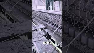 How Heavy-Duty Mesh Is Made in Seconds #craftsman'sedge