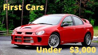 7 Quick First Cars For Under $3,000