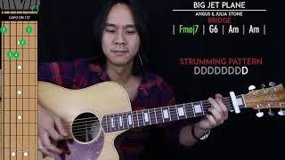 Big Jet Plane Guitar Cover Acoustic - Angus & Julia Stone  |Tabs + Chords|