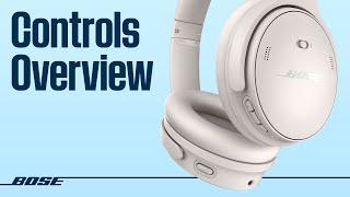 Bose QuietComfort Headphones – Controls Overview