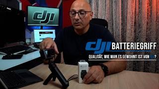 DJI Batteriegriff für die Osmo Action 4/5 I Qualität wie man es Gewohnt ist von DJI?