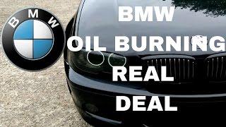 BMW OIL BURNING FIX - oil piston rings in M54 engine are bad by design