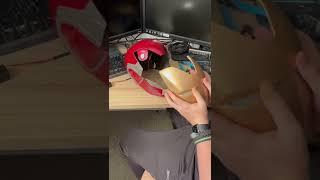 Magnetic Faceplate on an Iron Man Helmet from our Etsy Shop