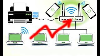  Как переделать USB принтер в WiFi принтер. Способ I