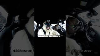 Yeti and capybara take bigfoot"s hellcat #ai #funny#yeti #capybara