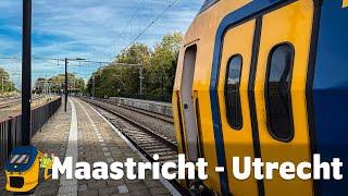 Through the Geul Valley! | Express train Maastricht - Utrecht Centraal (VIRM)