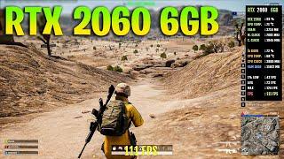 PUBG - RTX 2060 6GB - All Setting Test on 1080p