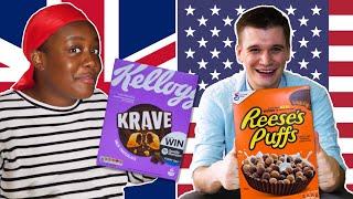American & British People Swap Cereal