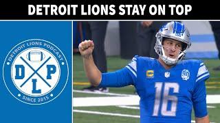 Detroit Lions Stay on Top Of NFC North | Detroit Lions Podcast
