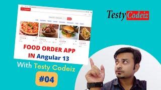 Angular 13 Food Order Application|Food Order Project From Scratch|Design Header Component in Angular