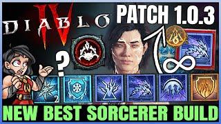 Diablo 4 - New Best Sorcerer Build - TRUE 0 CD UNSTABLE CURRENTS - Skills Paragon Gear Guide!