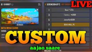 Day 4 : FREE FIRE LIVE CUSTOM ROOM || Best Gaming 4u #FF #LIVE