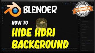 Blender How To Hide HDRI Background