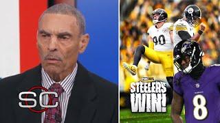 ESPN SC | Steelers are the Kings of the North! - Herm E. on Russell Wilson taking down Lamar, Ravens