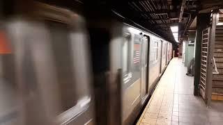 New York subway: Times Square 42 street station.