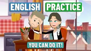 YOU CAN DO IT! | Learn Family Life Conversation to Practice English Speaking