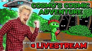 ⭐ Cosmo's Cosmic Adventure! [ HD ]  Gameplay World Premiere  (1992) Livestream!