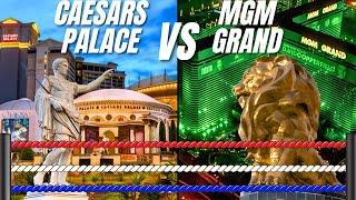Vegas Heavyweights: Caesars Palace vs. MGM Grand!