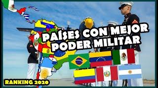 Países más PODEROSOS Militarmente en Latinoamérica 2020 | El Peruvian