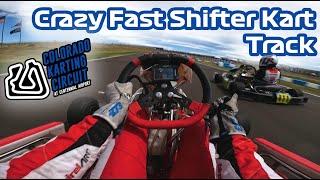 FIRST LAPS Brand New Shifter Kart Racing Track POV ~ Colorado Karting Circuit - CRAZY FAST!