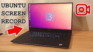 How to record your screen with Ubuntu and derivatives