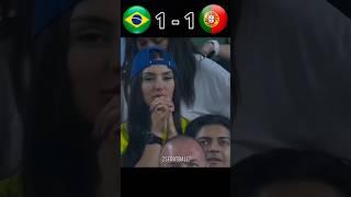 Portugal vs Brazil World Cup Final Penalty Shootout 2027  #ronaldo #shorts #youtube #football