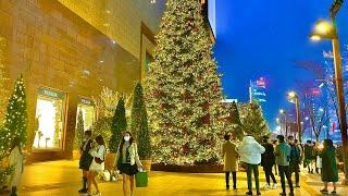 [4K SEOUL] 벌써 크리스마스...분위기가 한창인 강남 스타필드 코엑스 (City Sounds) Christmas Mood of Gangnam Starfield COEX