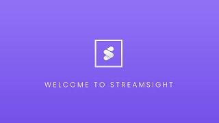 Welcome to Streamsight.