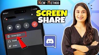 How to discord screen share on mobile 2024 [ Easy ]