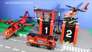 LEGO City Fire Station 60414 with Fire Truck.