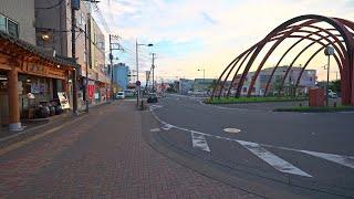 4K・ Rural walk from sunset to night in Hidaka town of Saitama prefecture・4K HDR