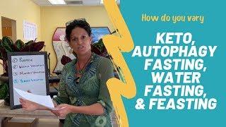 How Do You Vary Keto, Autophagy Fasting, Water Fasting & Feasting | 5-1-1 Diet Variation