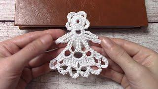 Маленький ангел крючком //Crochet Angel For Beginners