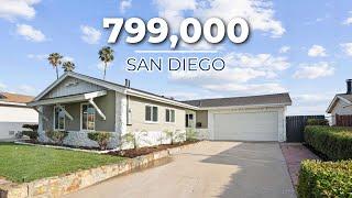 Newly Renovated House Tour in San Diego, Under $800K! | San Diego Houses for Sale