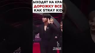 #как все выходят на красную дорожку и как выходят #STRAY KIDS