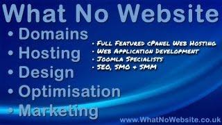 What No Website, Overview