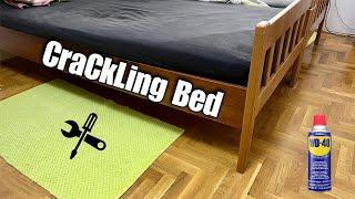 How To Fix Crackling Sound From Old Bed