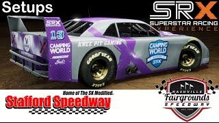 SRX: The Game - Setups - Stafford Speedway and Nashville Fairgrounds