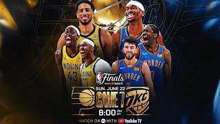 A New Champ | Oklahoma City Thunder vs Indian Pacers NBA Finals Game 7 | Live Reactions & Commentary