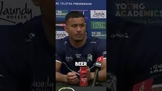 Critta parody Press conference #nrl #parody #ai
